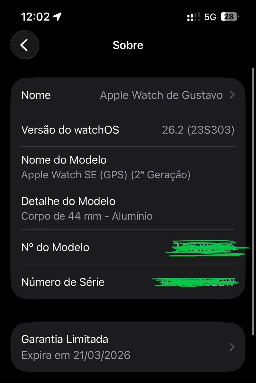 Apple Watch - SE 2 44MM - Na Garantia  - Foto 3