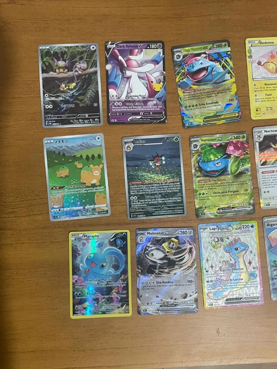 Lote carta de pokemon: blastoise, lapras, ditto, sylveon, Venusaur  - Foto 4