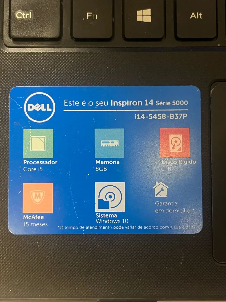 Dell ノートPC Intel Core i5/16GB/SSD500GB Notebook Dell Core i5 16 RAM 500 SSD - Notebooks - Cristo Rei