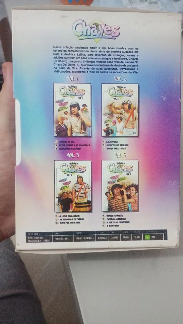 Box DVD Chaves 4 Volumes - Foto 3