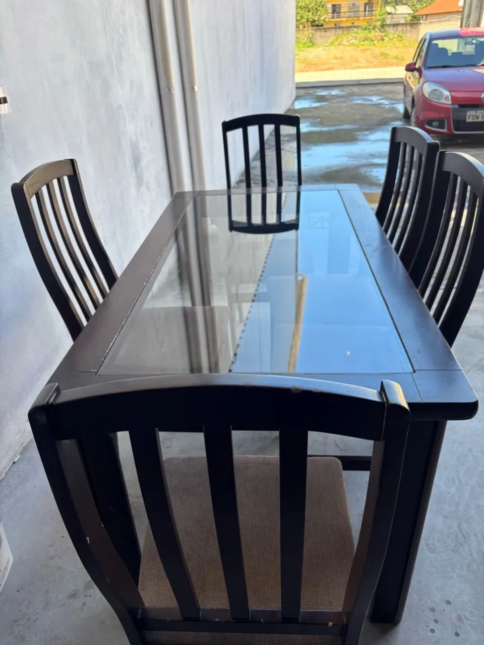 Mesa de jantar com cinco cadeiras no Ribeirão da Ilha  - Foto 2