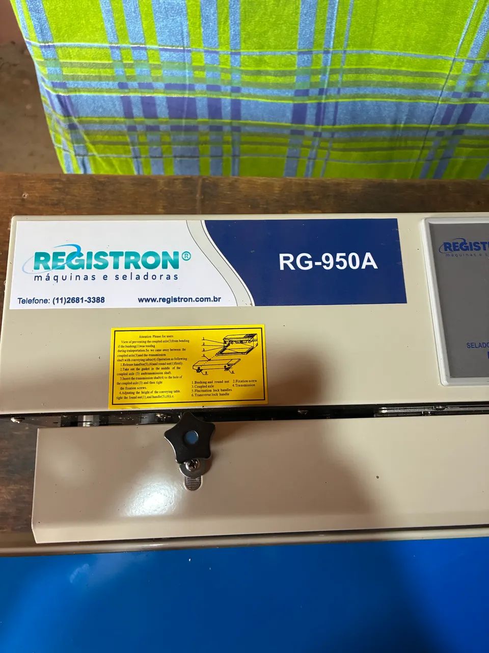 SELADORA AUTOMÁTICA CONTINUA HORIZONTAL RG-950A - Foto 3