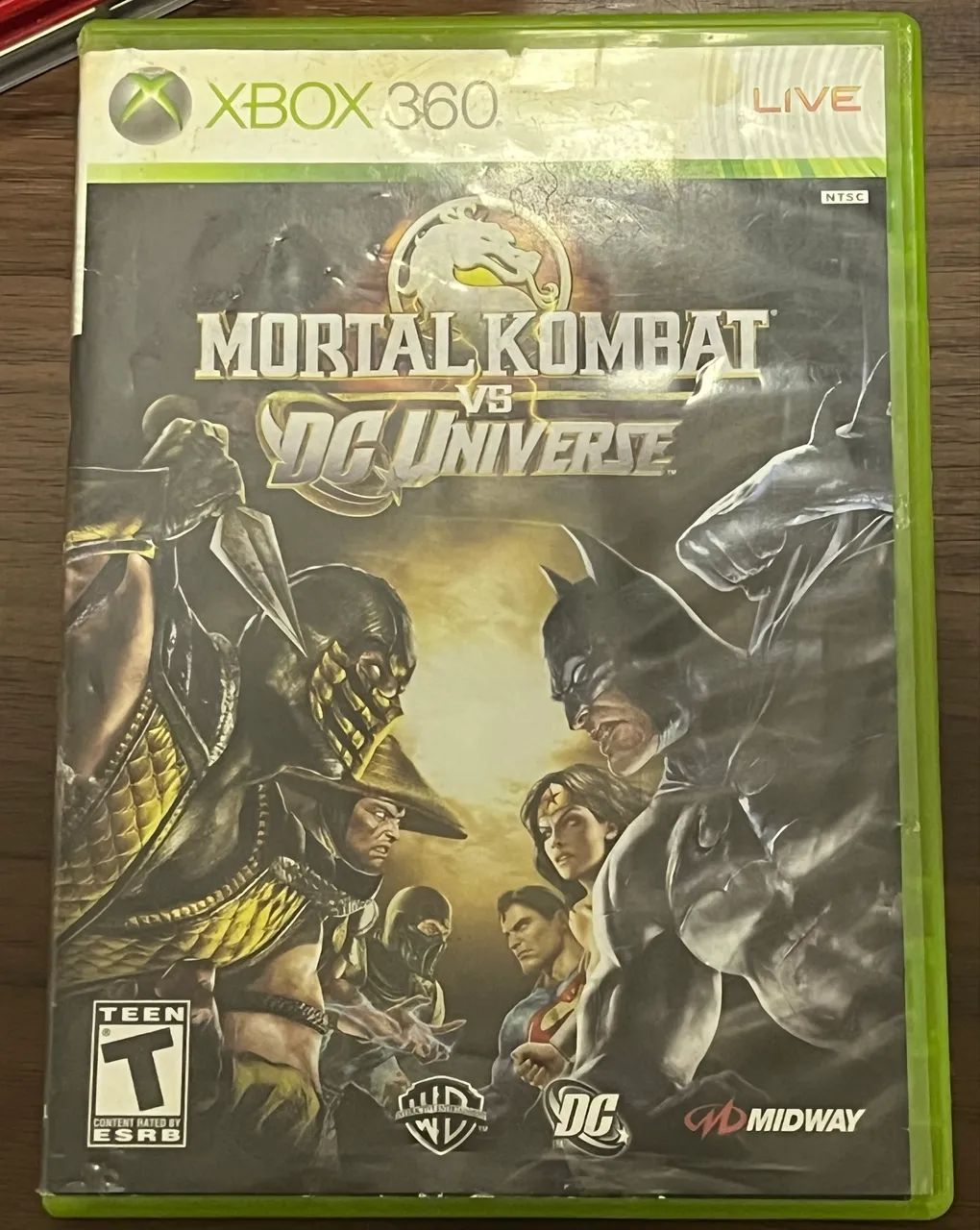MK vs DC Xbox 360