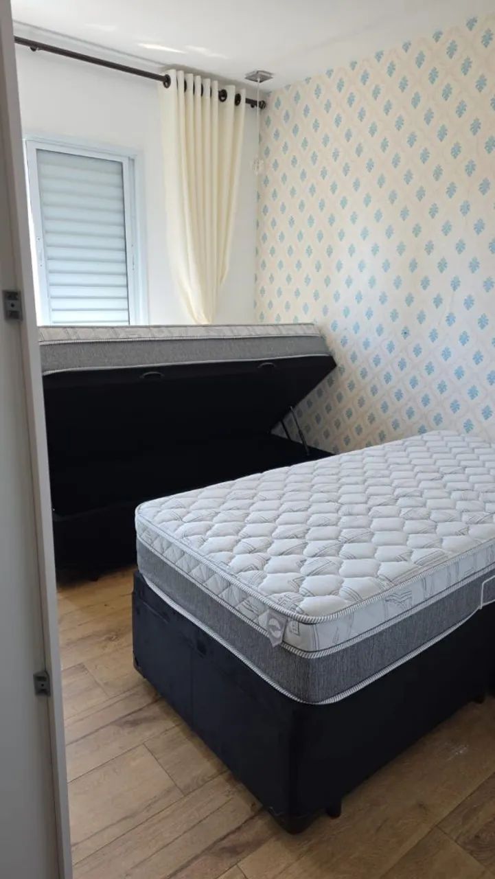 Duas Bases Baú para Cama de Solteiro 
