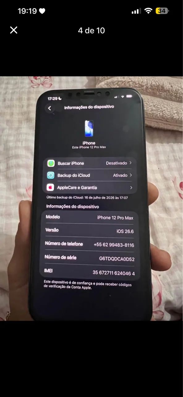 IPHONE 12 pro max 128g - Foto 5