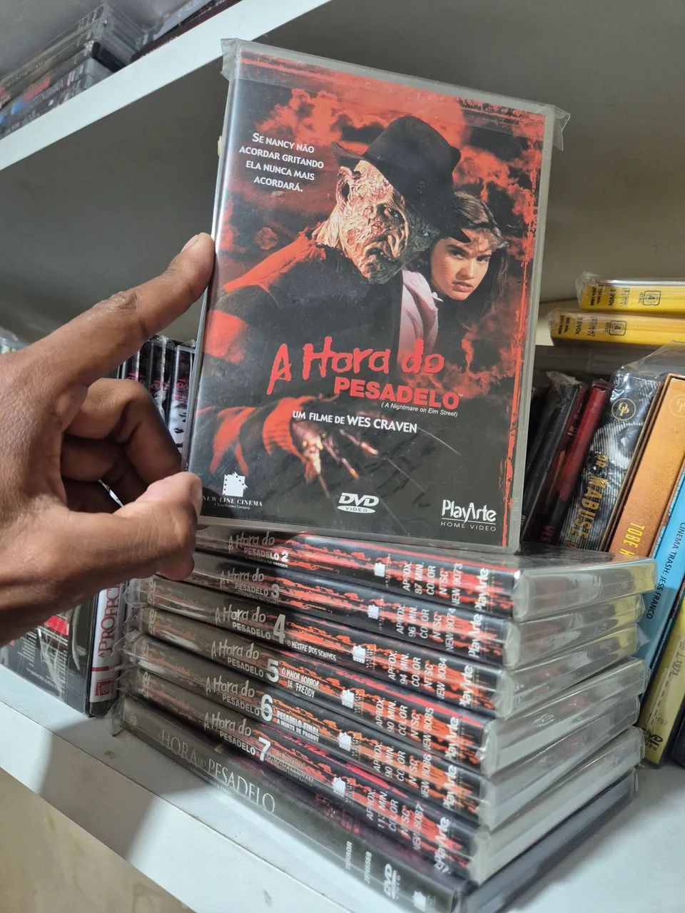 Box DVD a Hora do Pesadelo + remake