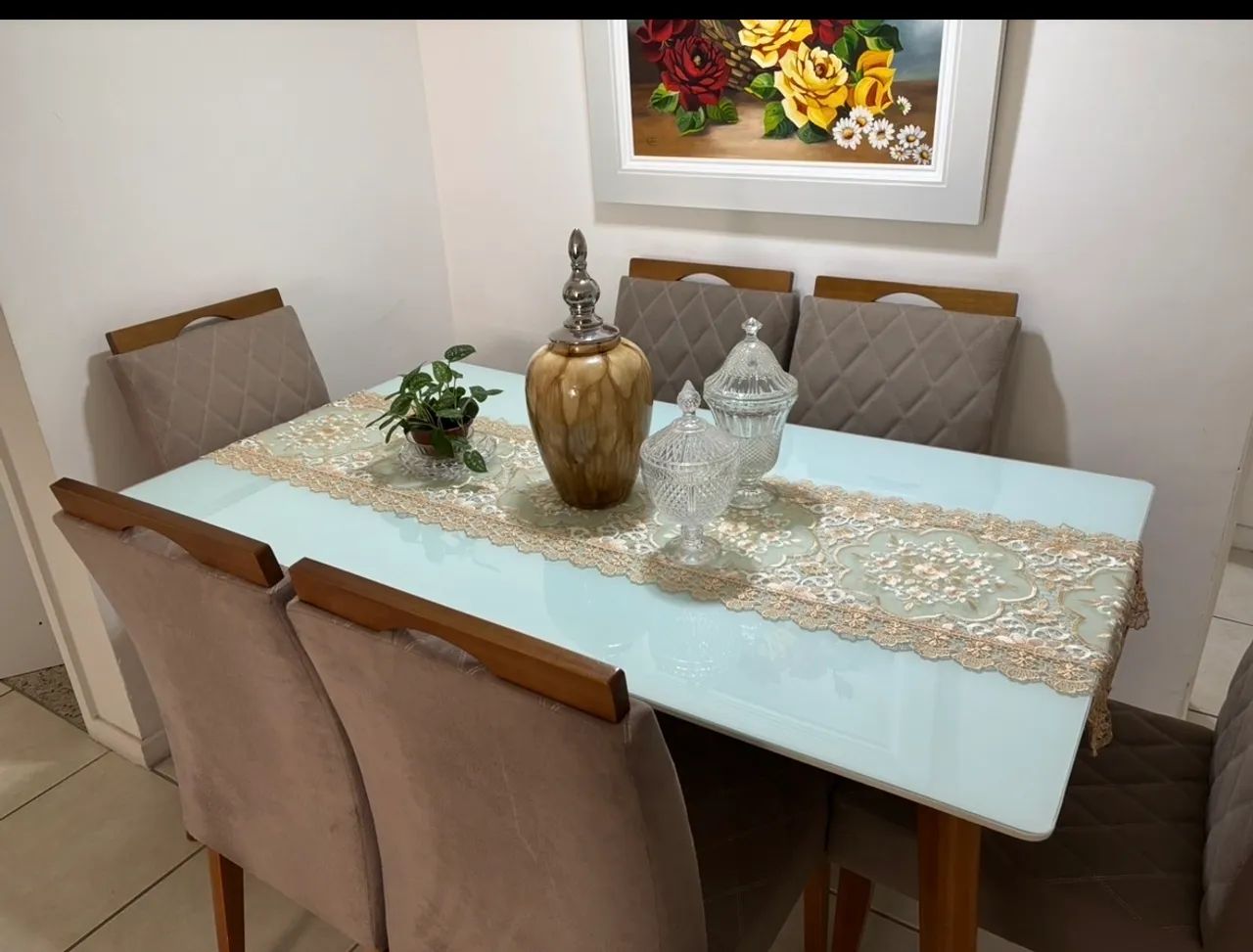 Vende-se elegante mesa de jantar - Foto 2