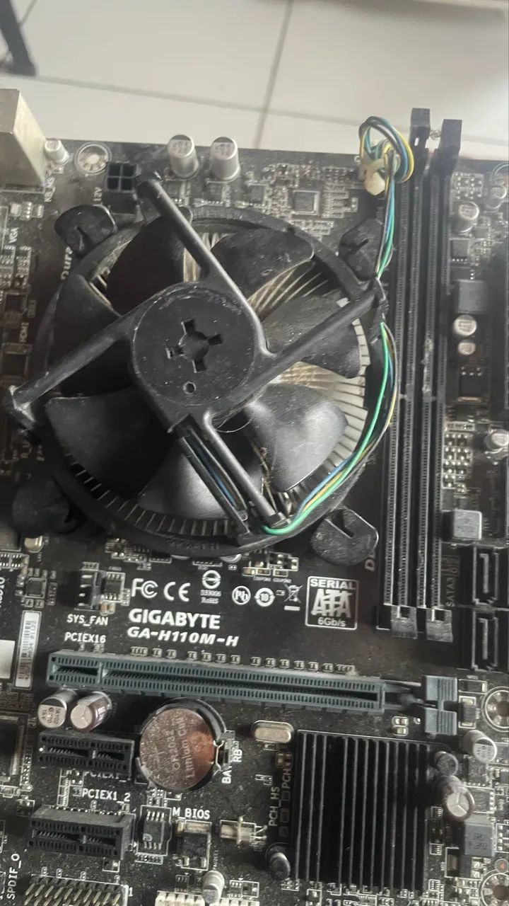 kit placa mãe e processador  - Foto 3