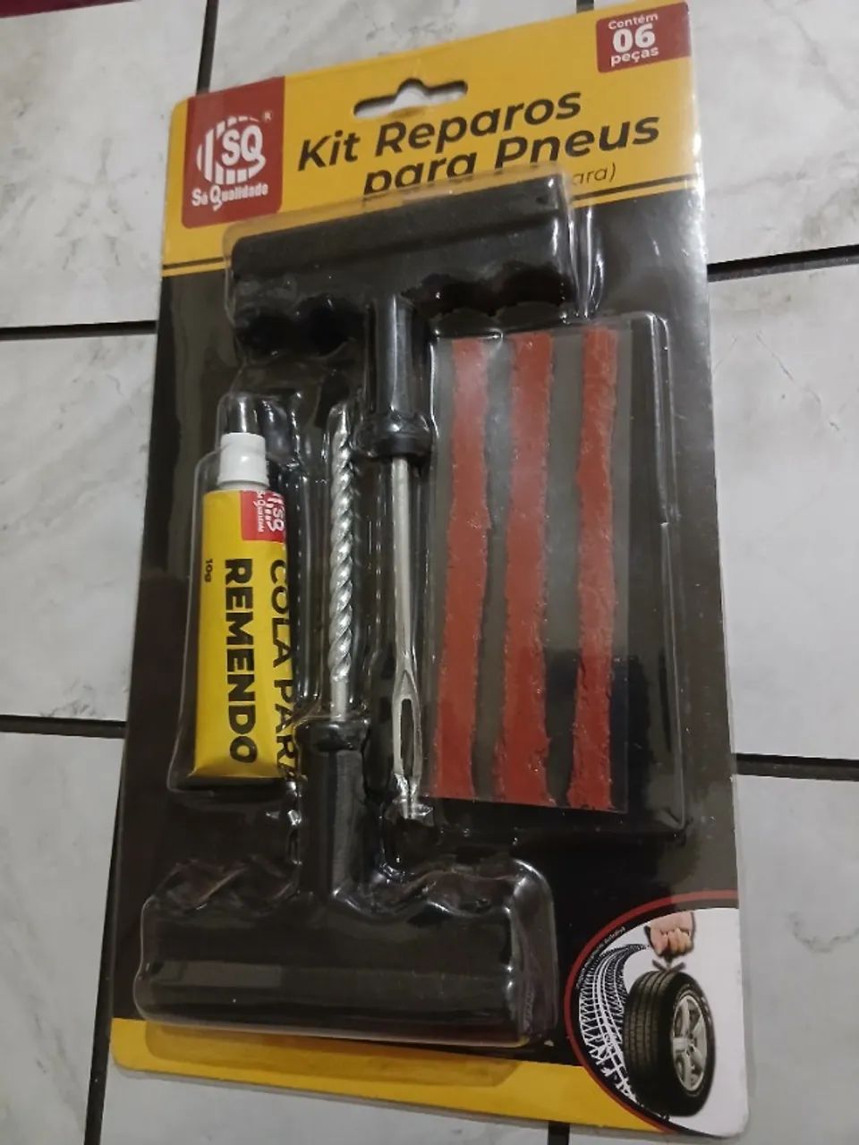 Kit Reparos para Pneus 