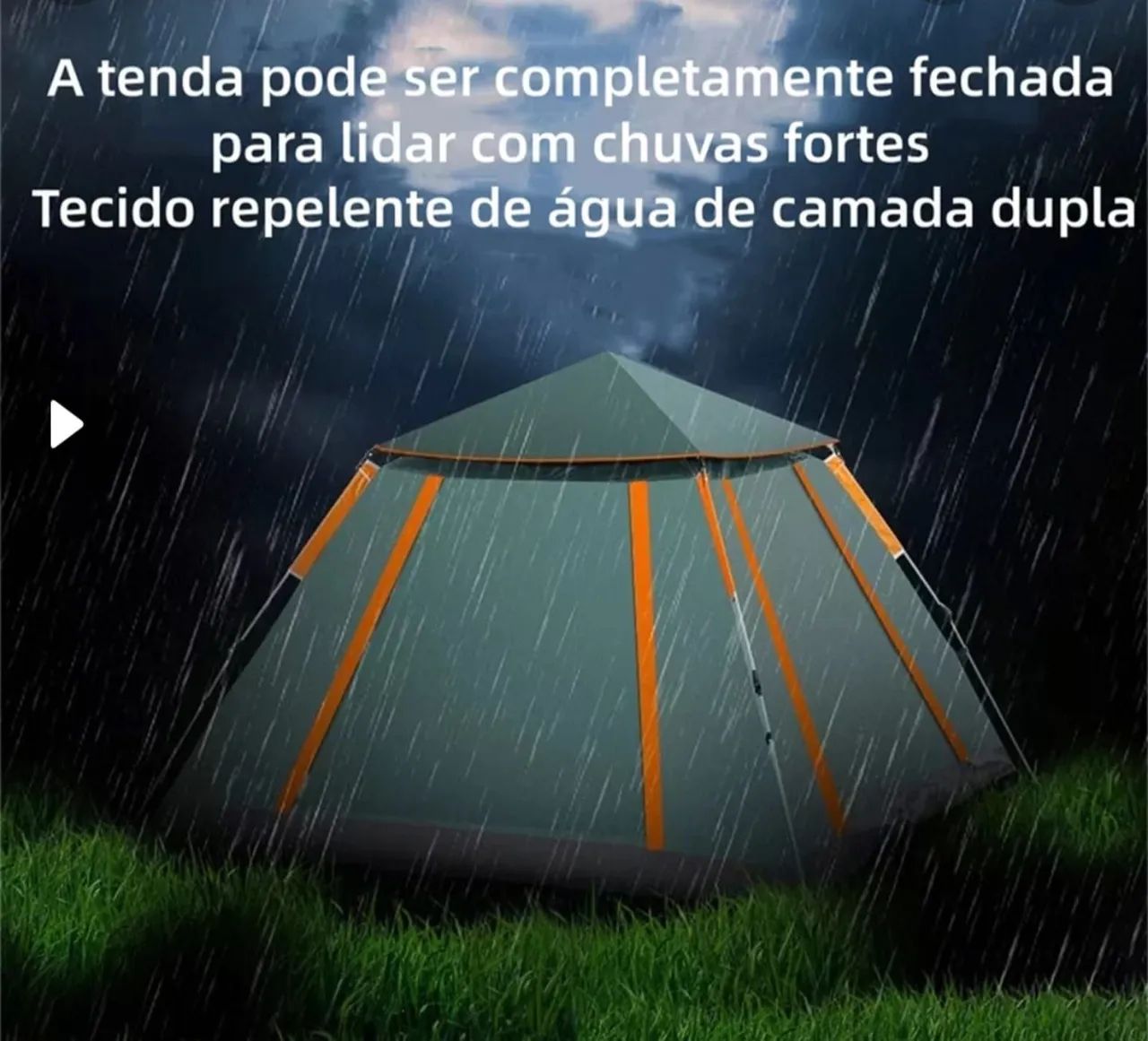 Barraca de camping automática . - Foto 2