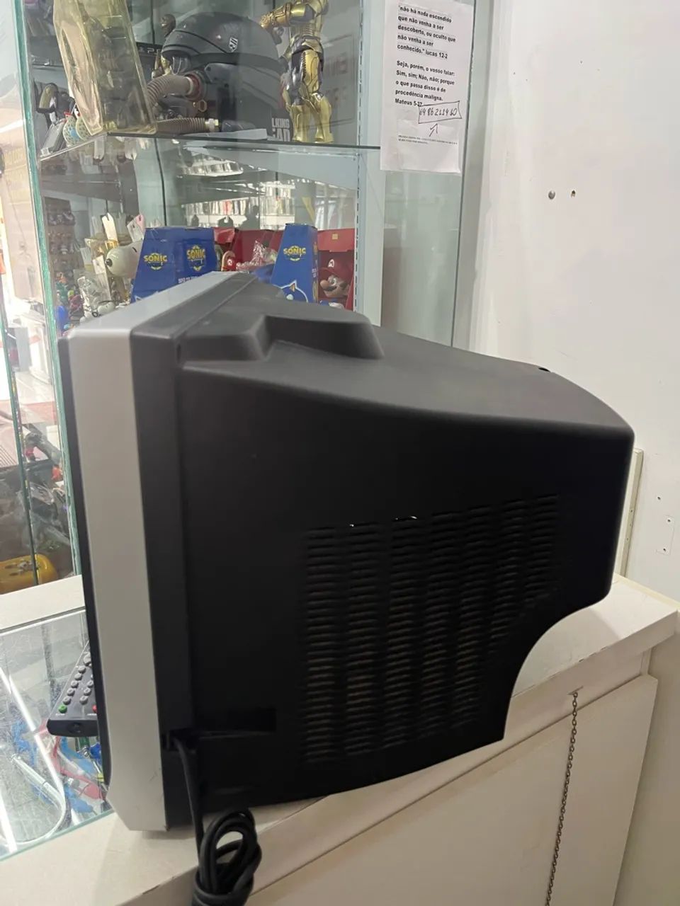 Tv Philco 14 polegadas crt tubo retrogamer  - Foto 5