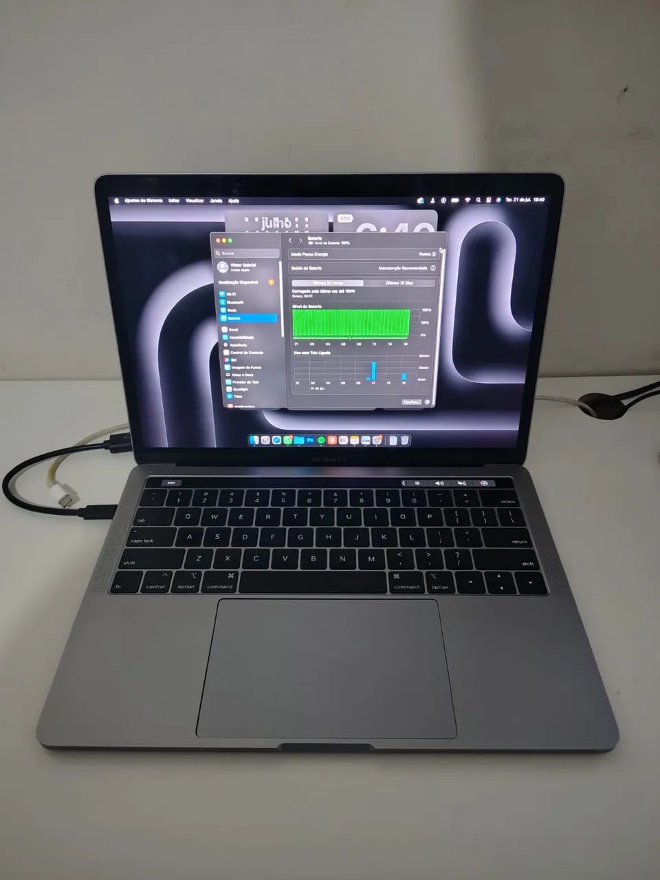 Macbook Pro 2019 c/touch bar - Foto 3