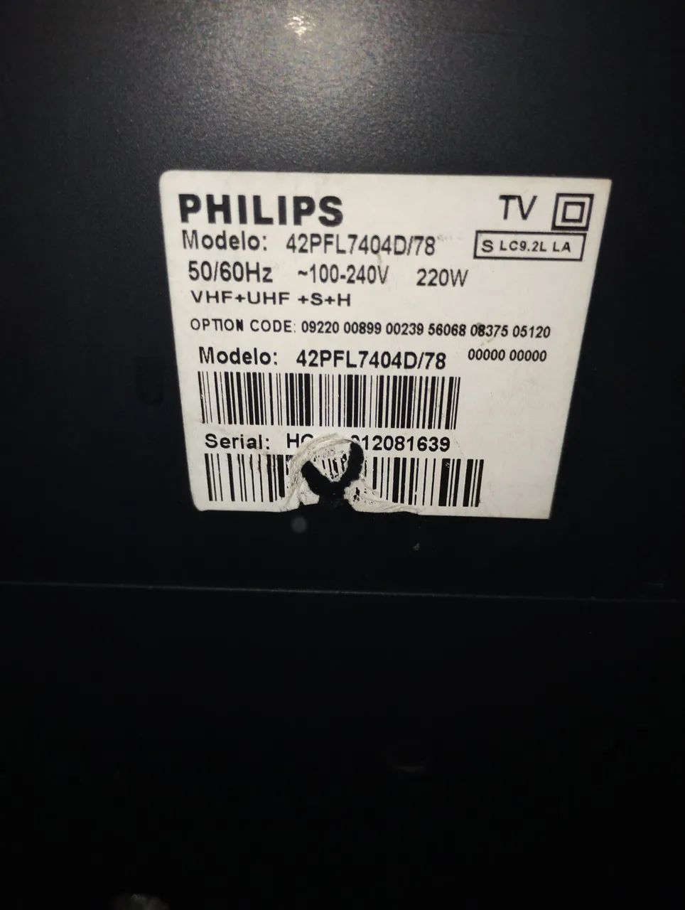 Vendo uma televisão Philips 42 com defeito  - Foto 3