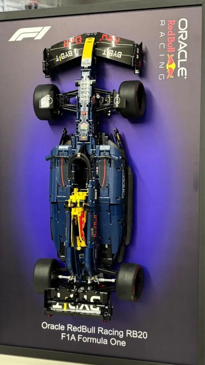 Réplicas Fórmula 1 em Blocos - Ferrari, Red Bull e Mercedes