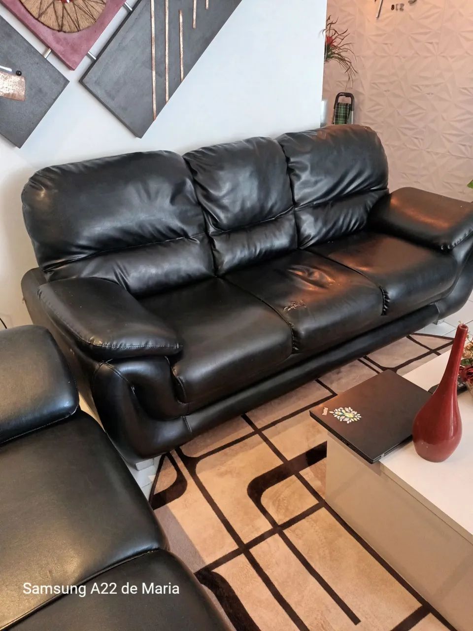 Vendo conjunto de sofá usado - Foto 4