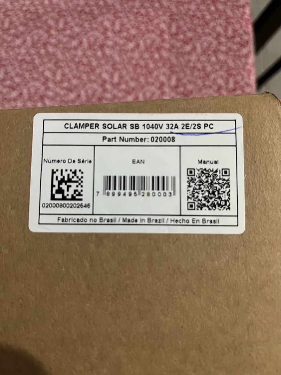 String box Clamper Solar Sb 1040v 32a 2e/2s Pc65562837268738121