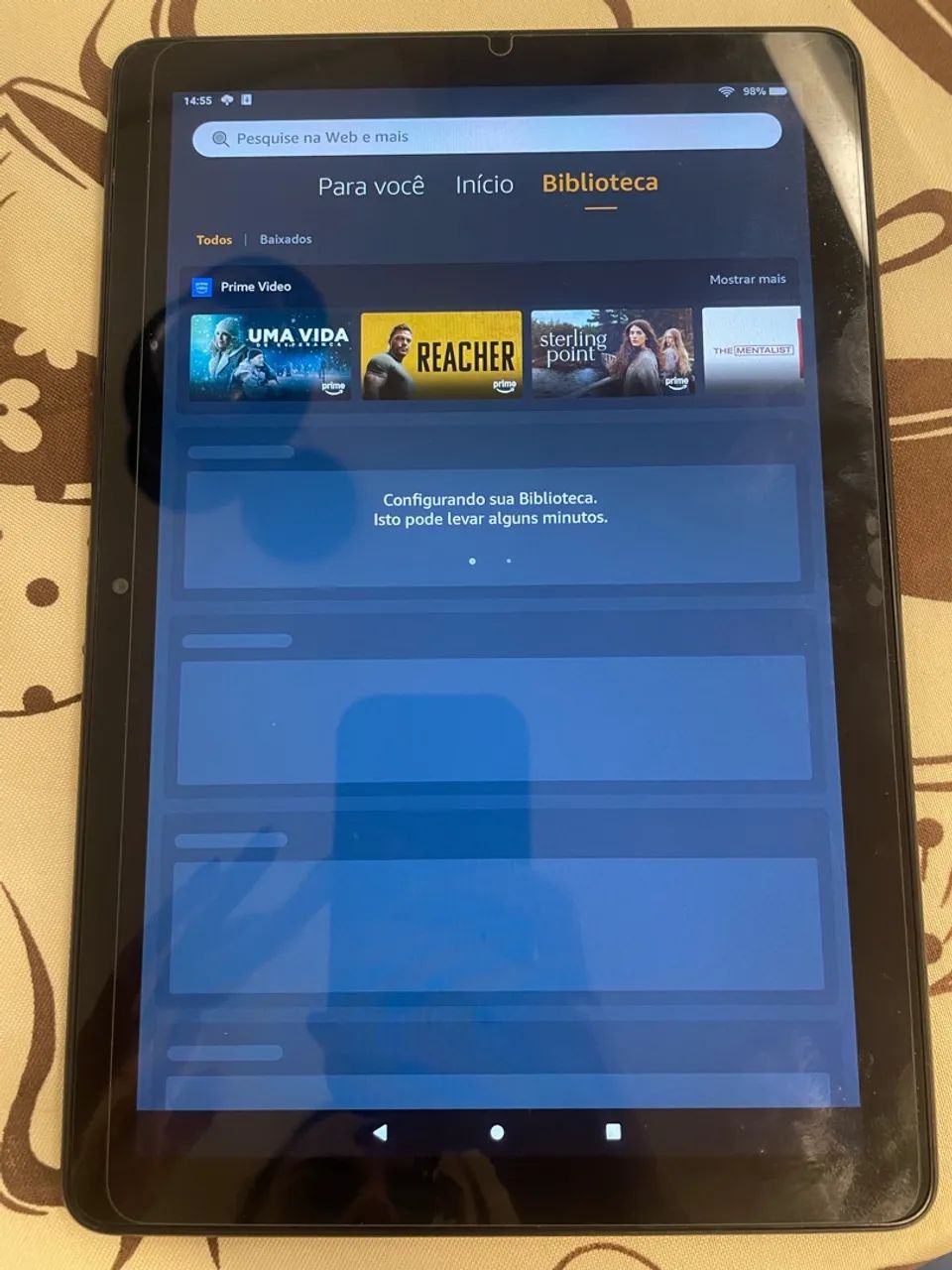 Tablet Amazon Fire HD 10 2021 - 10,1 polegadas - Funcionando perfeitamente - Foto 2