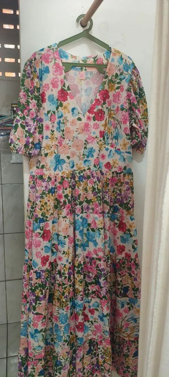 Vestido novo Mila rosa - Foto 3
