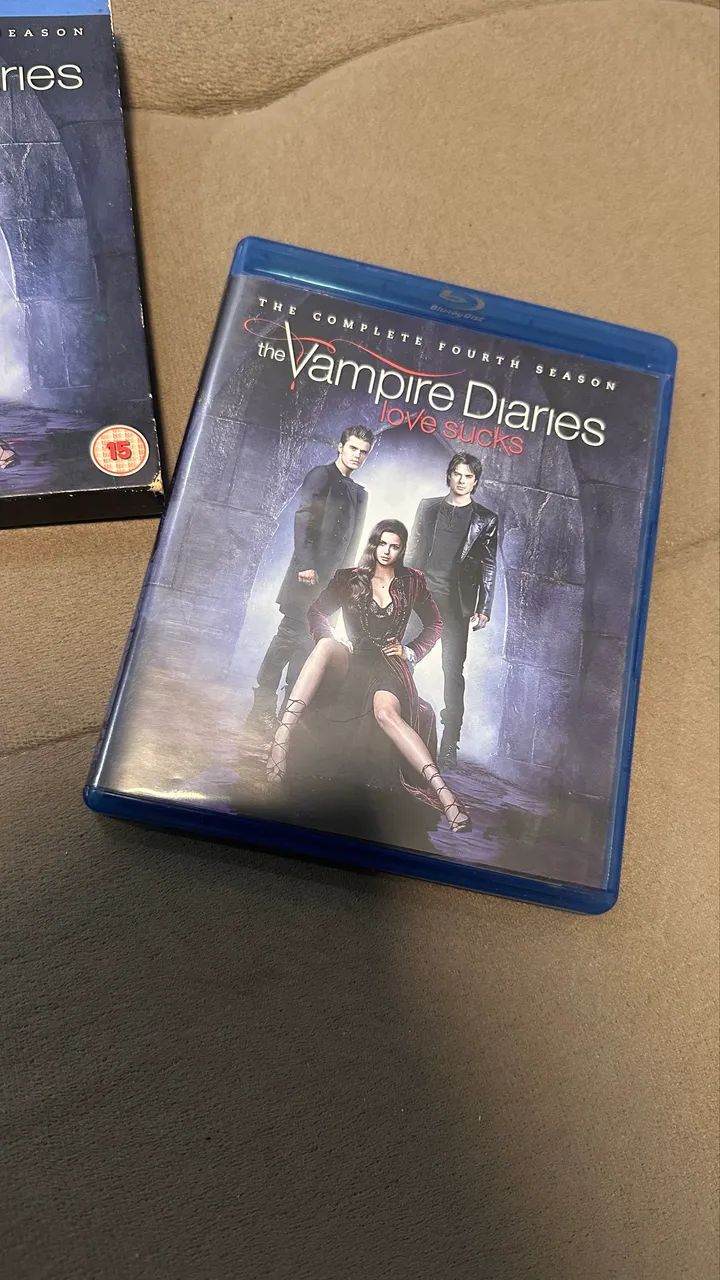 Blu-ray Diários de um vampiro 4º temporada 