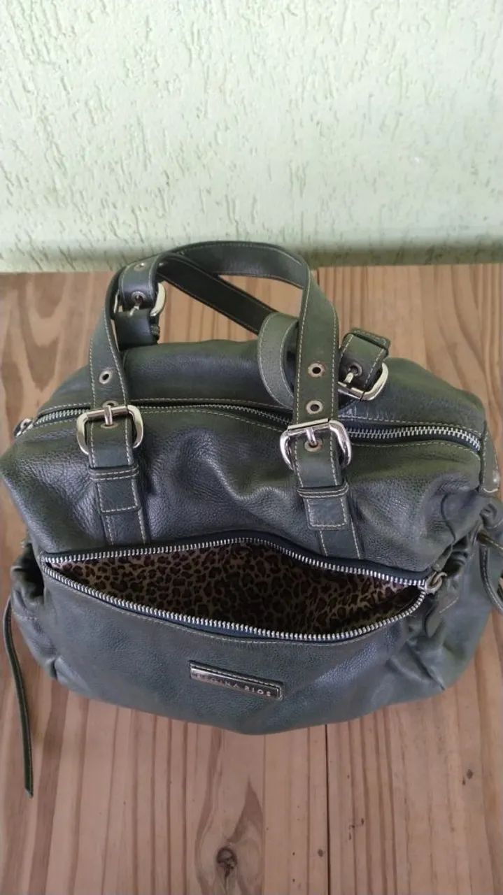 Bolsa Couro Regina Rios  - Foto 4