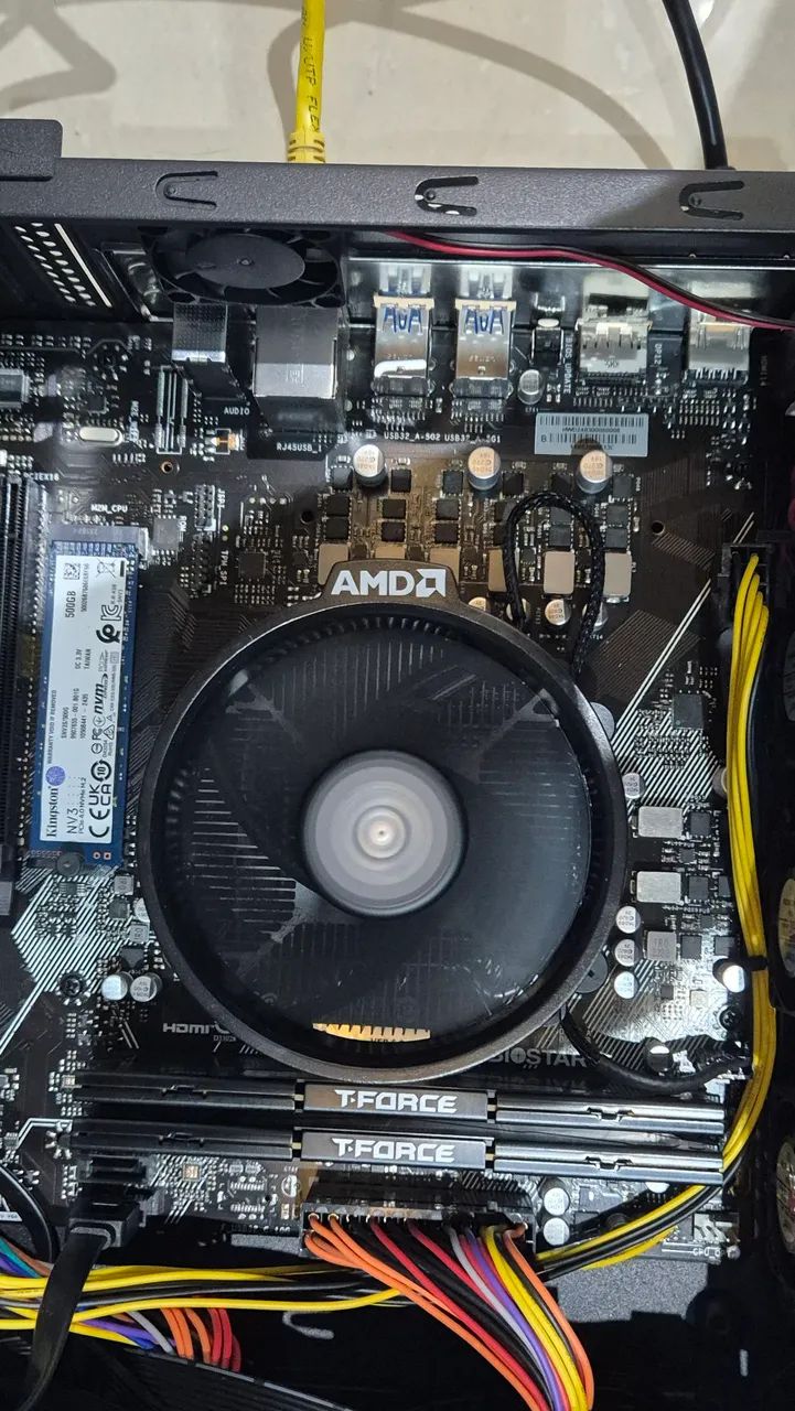 Placa Mãe Biostar A620MS, Chipset A620, AMD AM5, MATX, DDR5