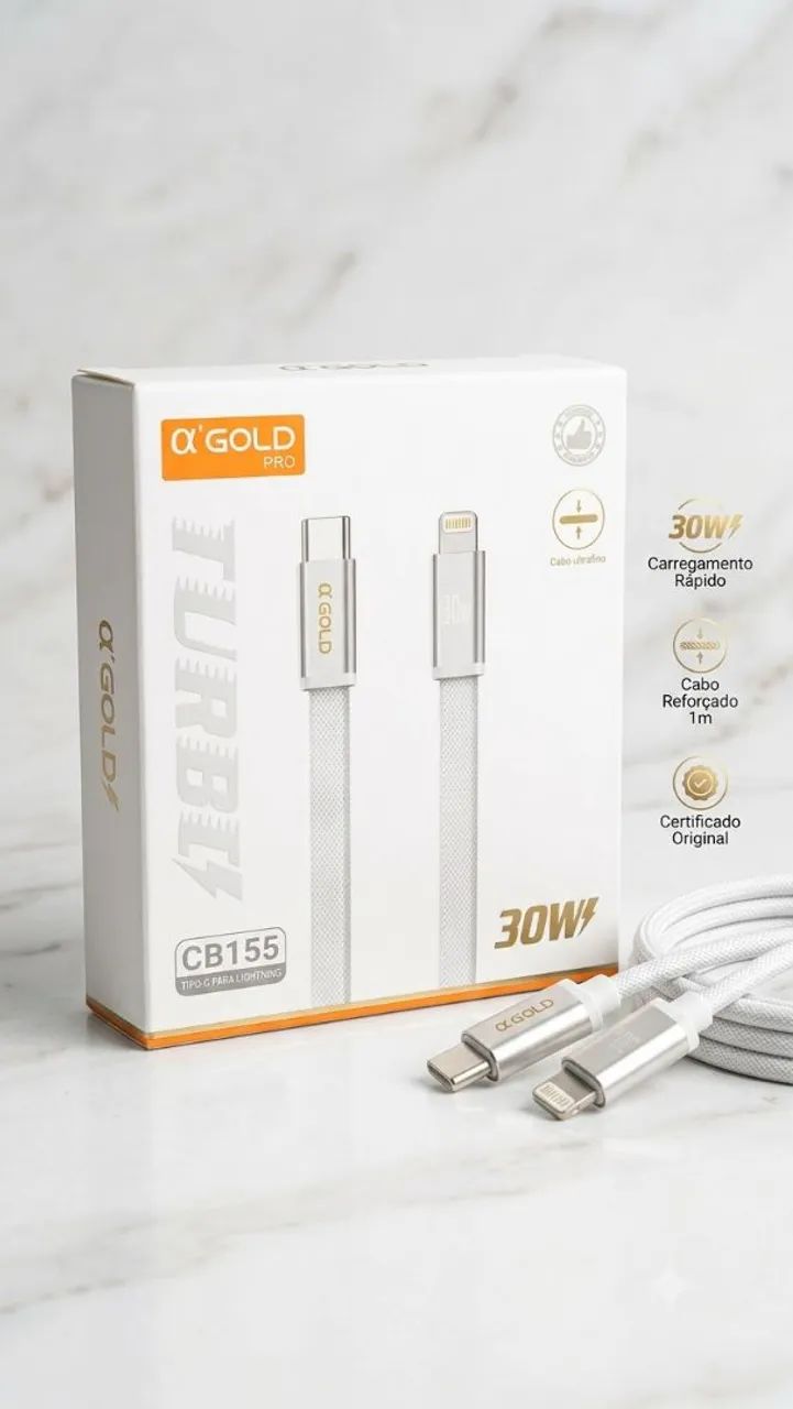 Cabo Tipo-C para iphone (30W Turbo)