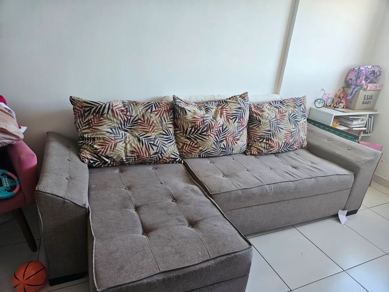 Sofá com chaise  - Foto 3