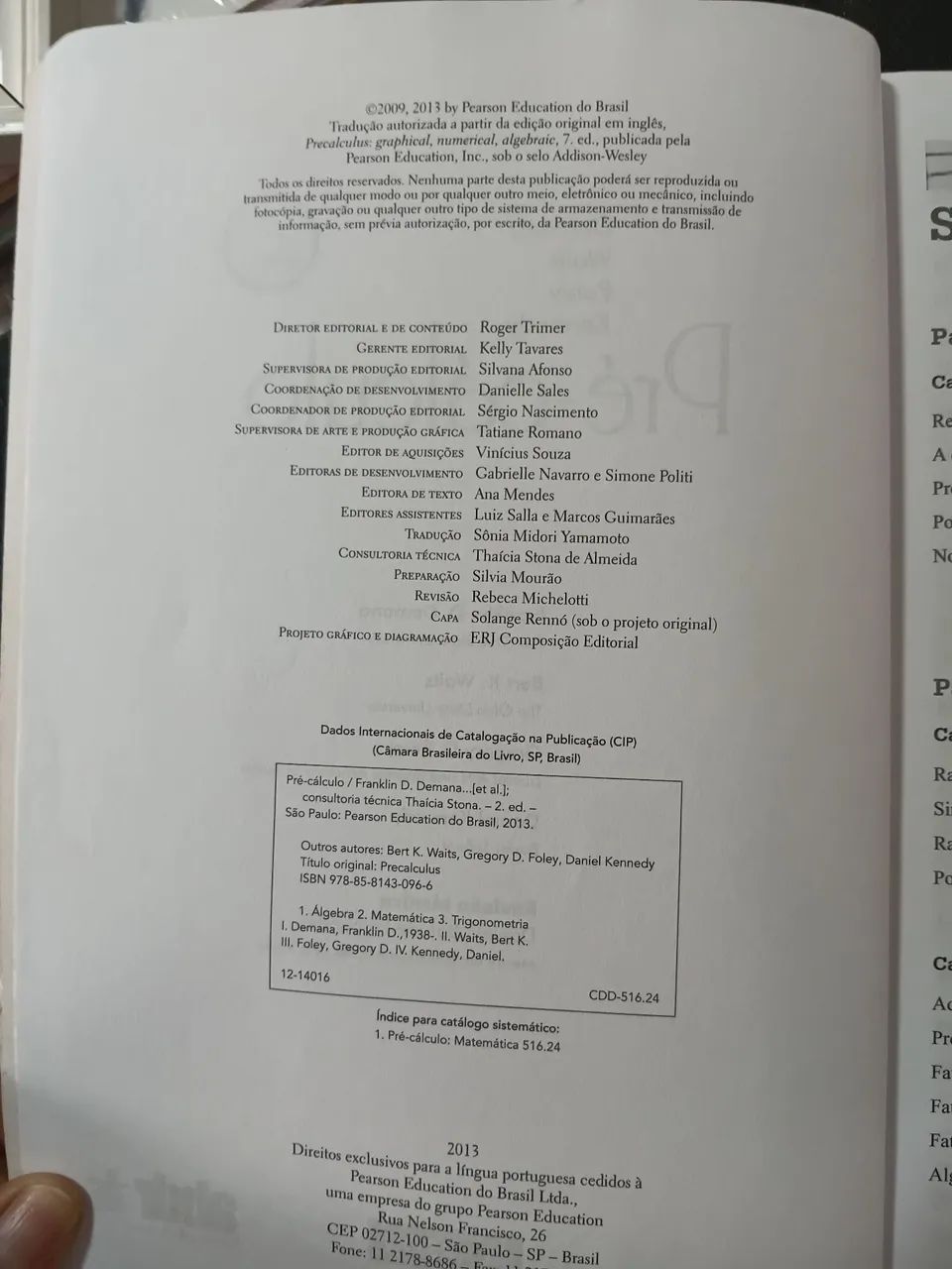 Livro Pre Cálculo  - Foto 3