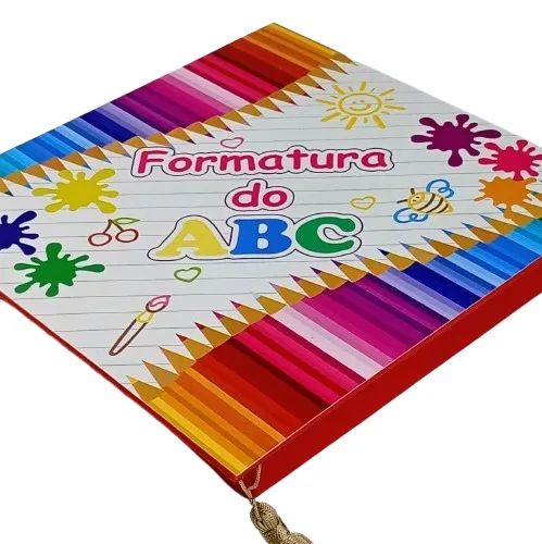 Caixas Cartonadas Para Lembrancinhas De Formatura Do abc - Foto 3