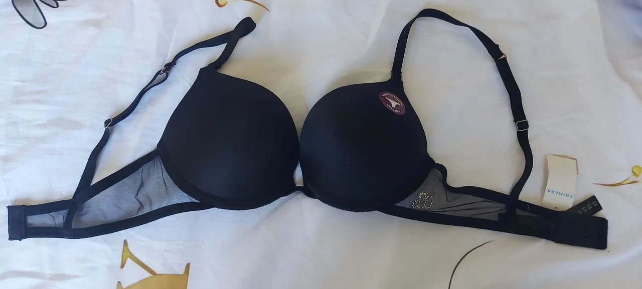 sutiã super bojo, 32A, preto, novo - Foto 3