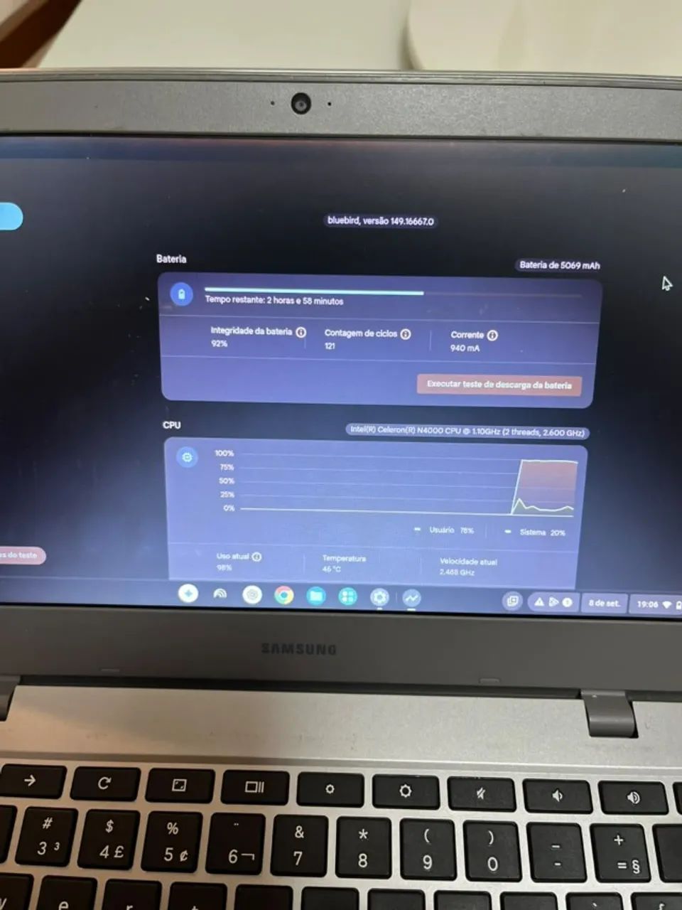 Chromebook Samsung - Ideal para Estudos e Faculdade - Foto 3