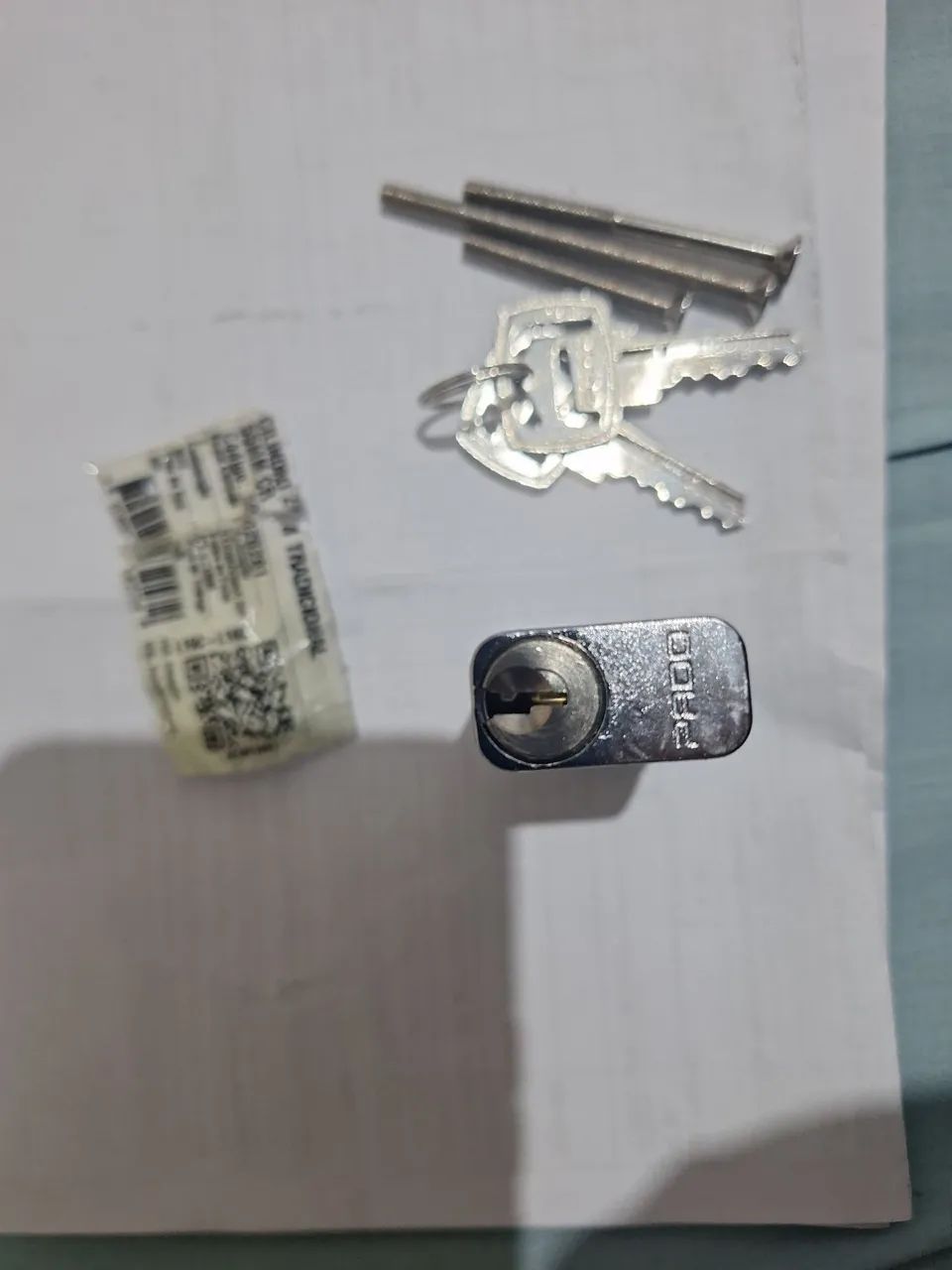 Miolo de Chave Novo, Pado,com 2chaves,