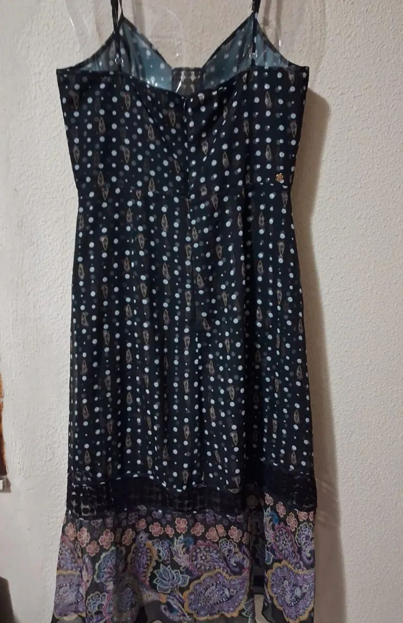 Vestido fino forrado veste 40 - Foto 5