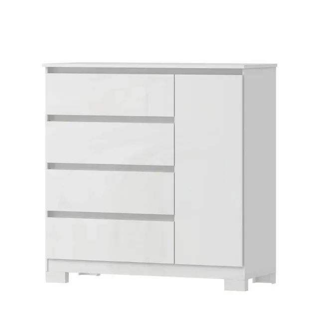Cômoda com 4 Gavetas e 1 Porta Vega - Foto 2