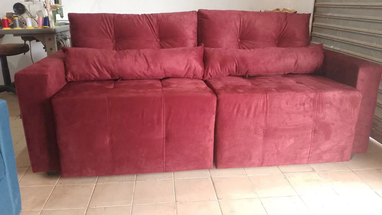 Sofá retrátil cama - Foto 3