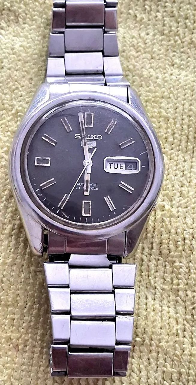 Rel ógio Seiko 5 automático  - Foto 2