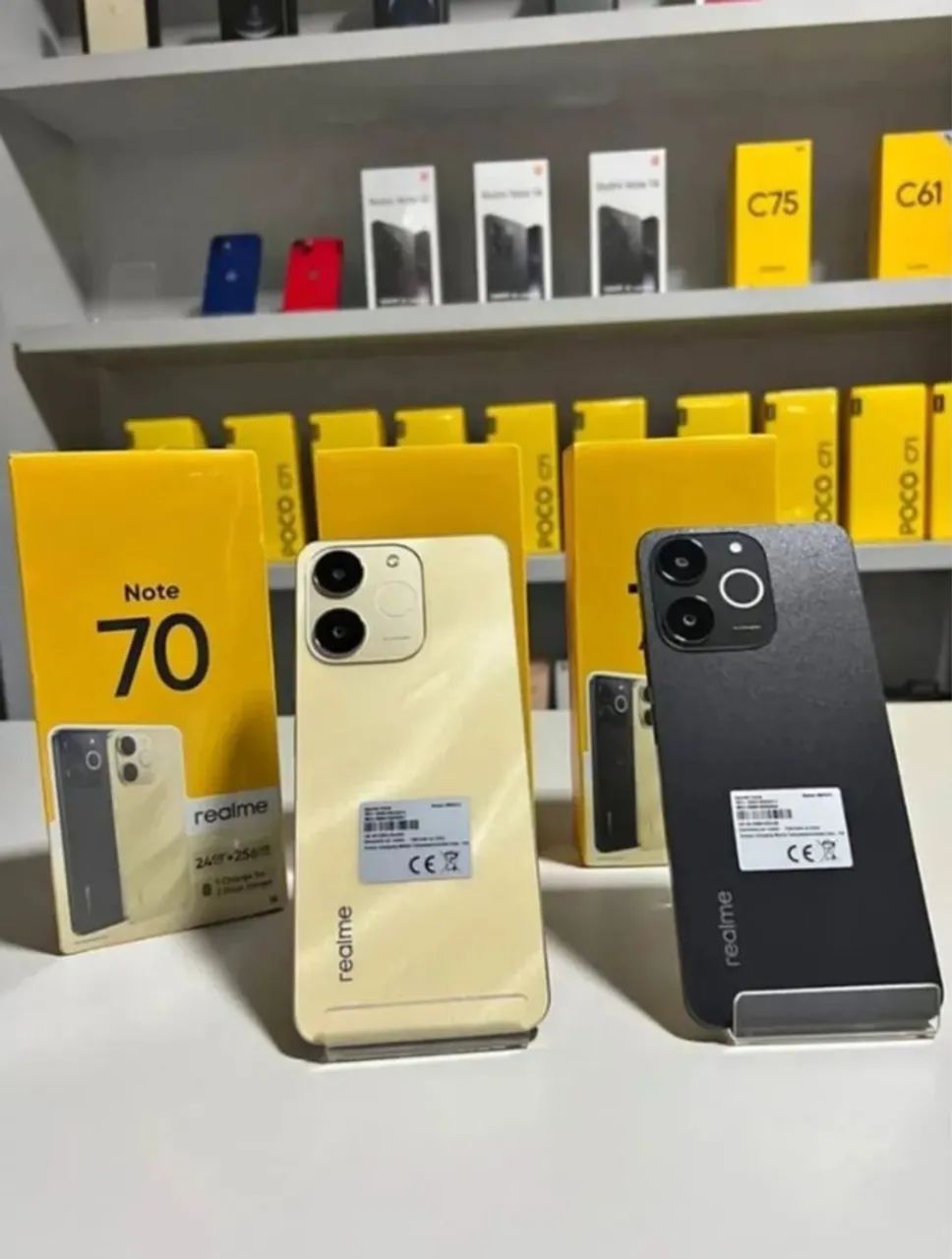 REALME NOTE 70 128GB - MAIS ESPAÇO E DESEMPENHO 