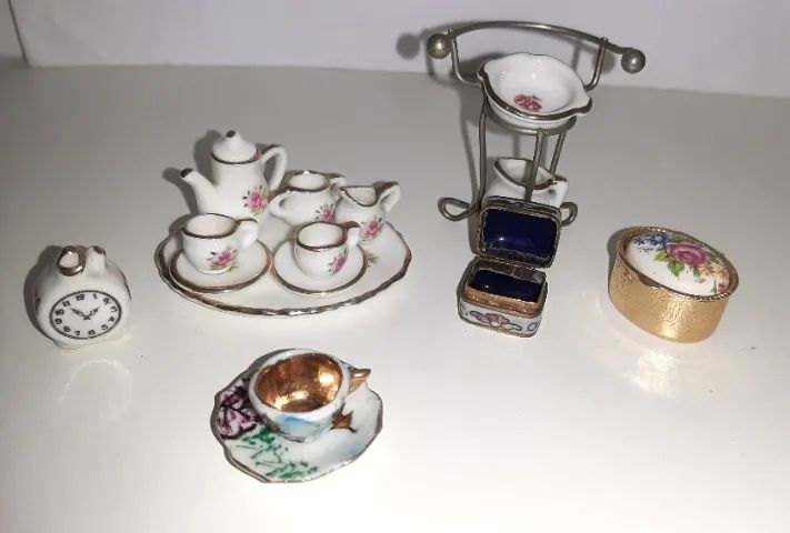 Coleção de miniaturas de louça - Foto 2