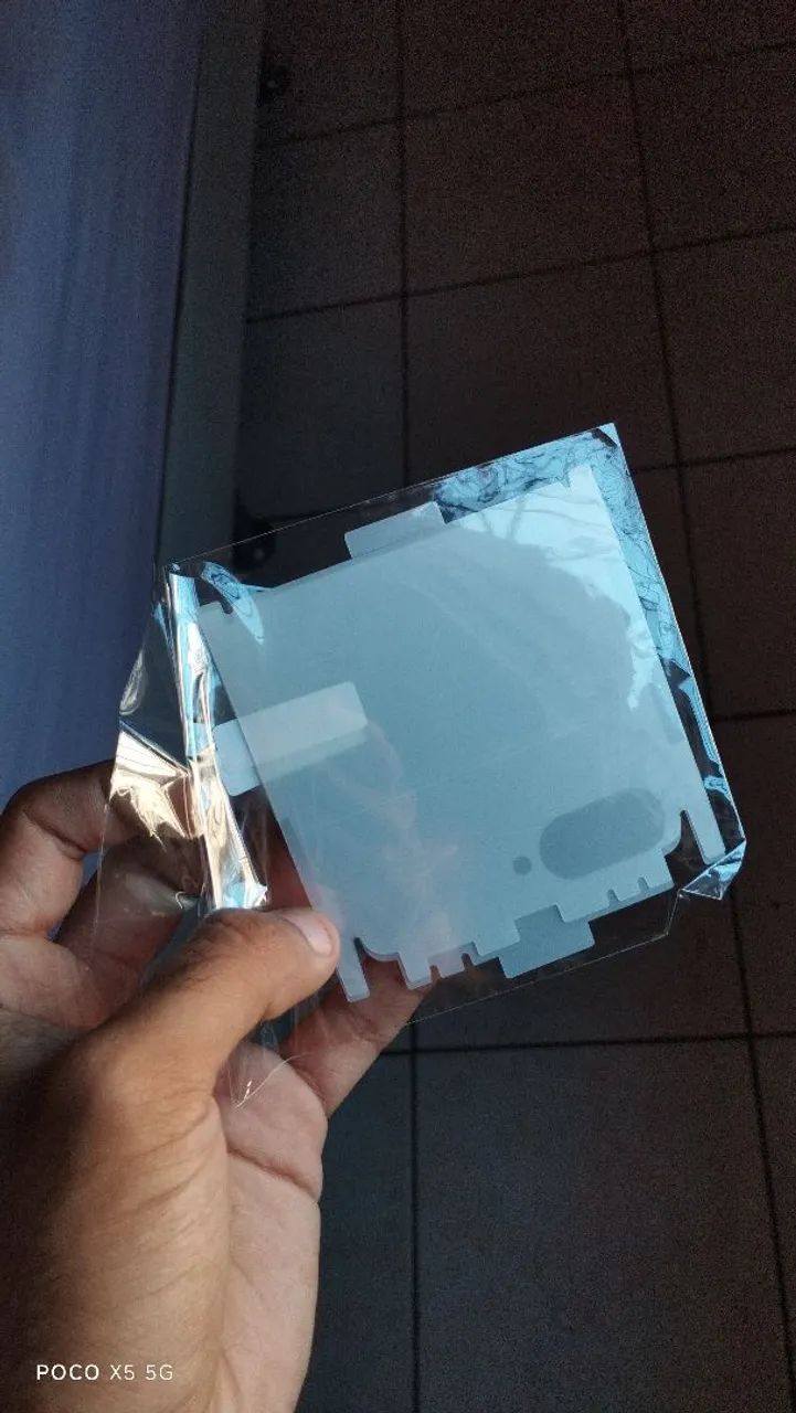 Kit Película+ Case de Couro Sintético para Galaxy ZFlip 7 - Foto 5
