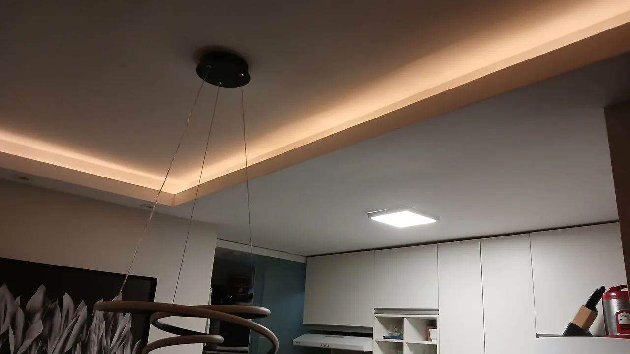 Mangueira de Led 22m branco quente com rabicho - Foto 3