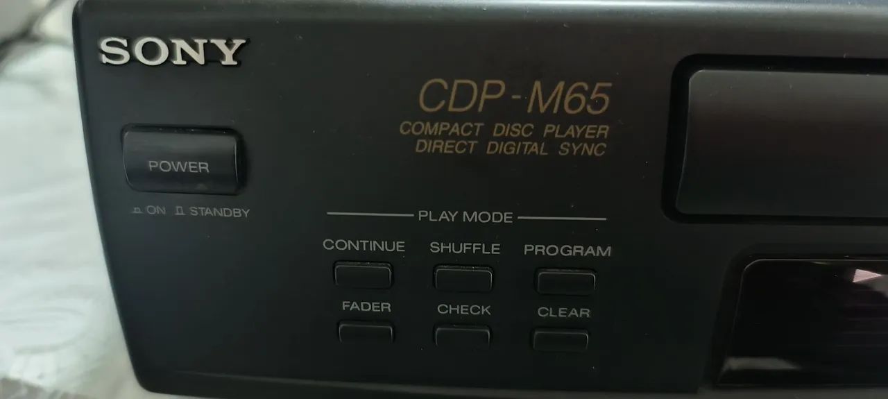 CD PLAYER SONY CDP-M65 FUNCIONANDO.  - Foto 3