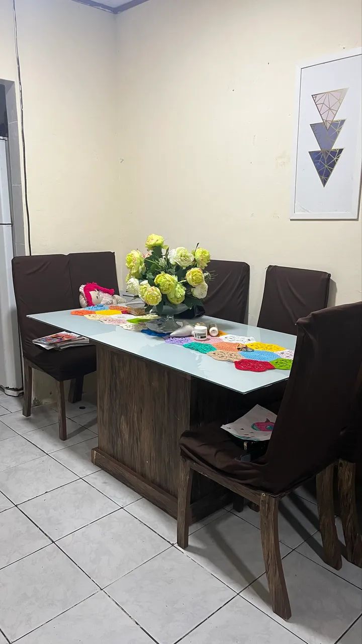 Vendo mesa de jantar 6 lugares  - Foto 3