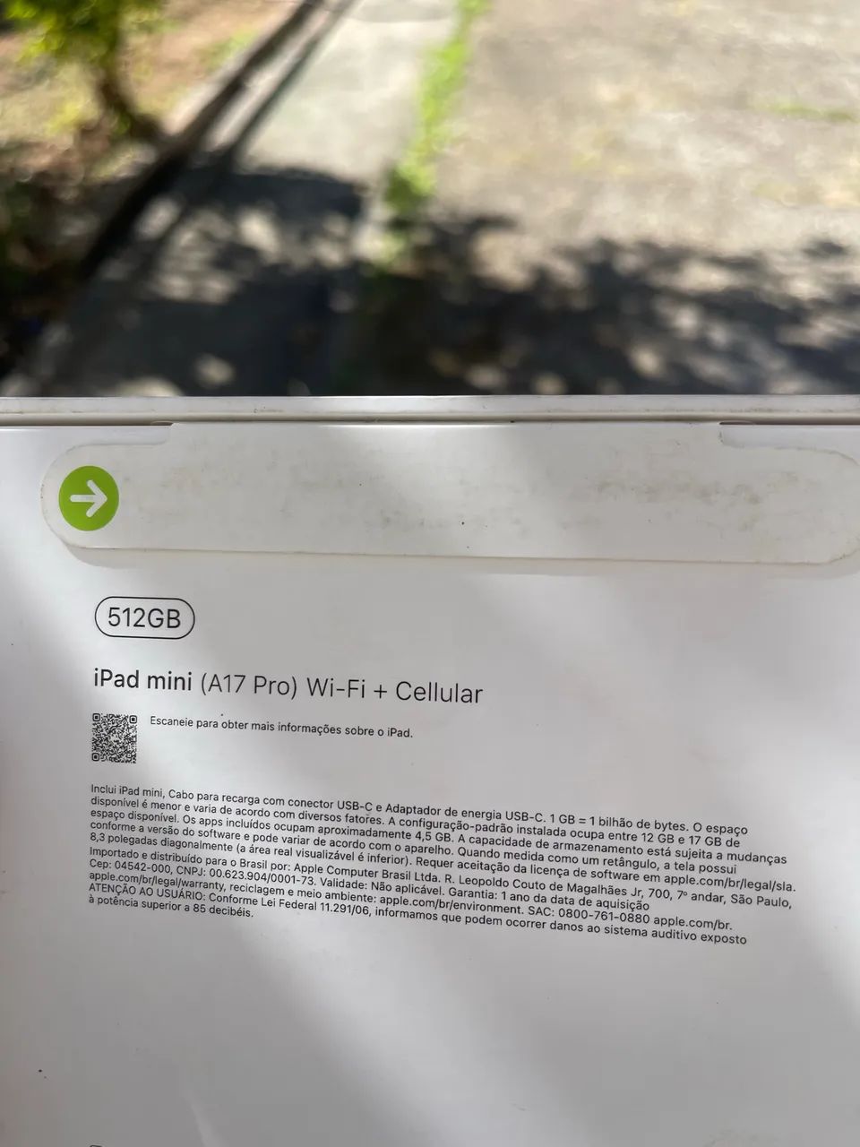 IPAD MINI A17 Pro Wi-Fi + Celular + SmartFolio - Foto 3