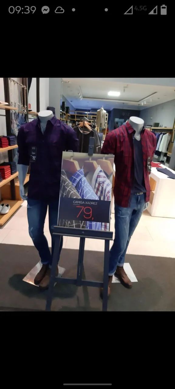 MANEQUIM MASCULINO MATERIAL PREMIUM 