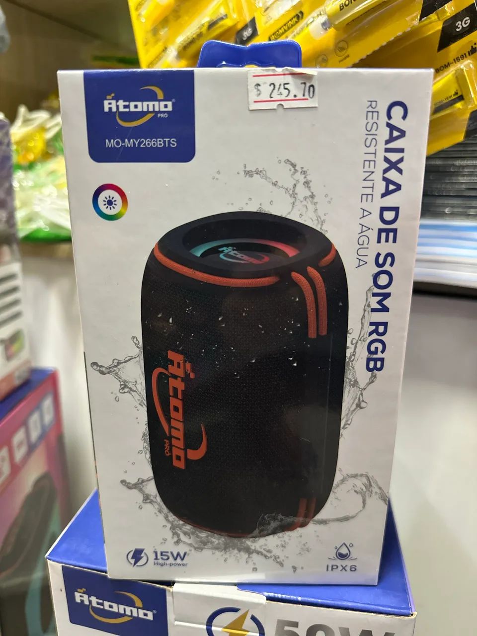 Caixa de Som 15W IPX6