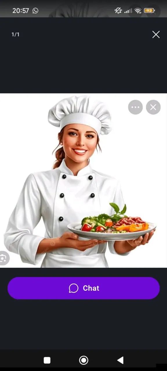 COZINHEIRA com experiência 