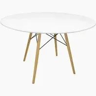 MESA EAMES EIFFEL 120CM REDONDA BRANCA 956 - Foto 3