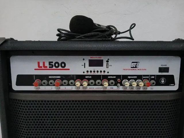 Caixa de som LL 500 Profissional Auto Falante 15 polegadas - Foto 5