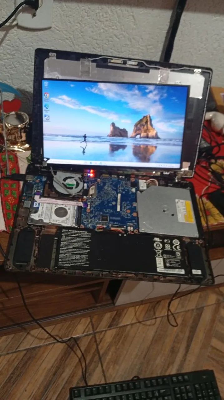 Tela pra notebook 14 polegadas led 30 pinos  - Foto 2