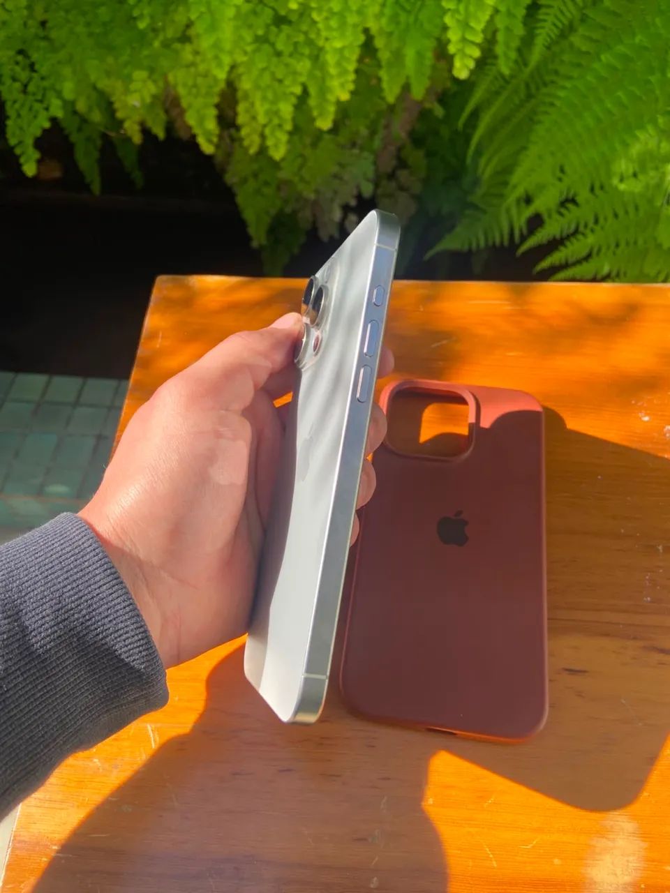 iPhone 15 pro Max 256gb titânio  - Foto 2